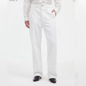 Alexa Chung for Madewell white carpenter jeans 29